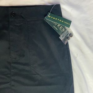 Lauren Ralph Lauren Black Stretch Skirt